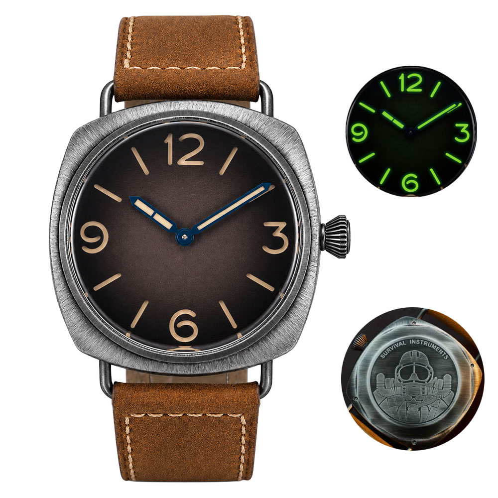 Vintage Digital Watch - HRUODLAND Military Watches For Men cushion