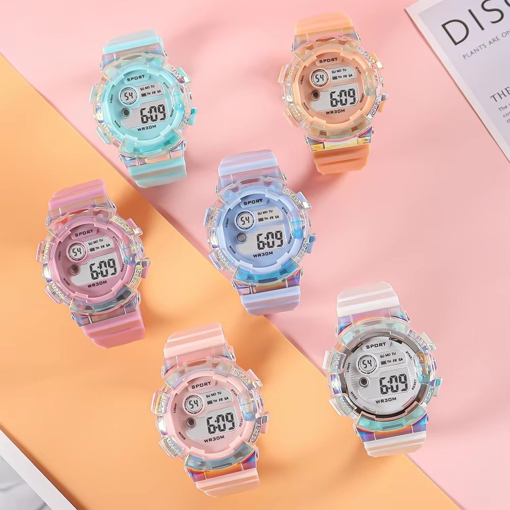 Smartwatch Watches For Kid Boy - Waterproof Sports Kids Watches Luminous Dial