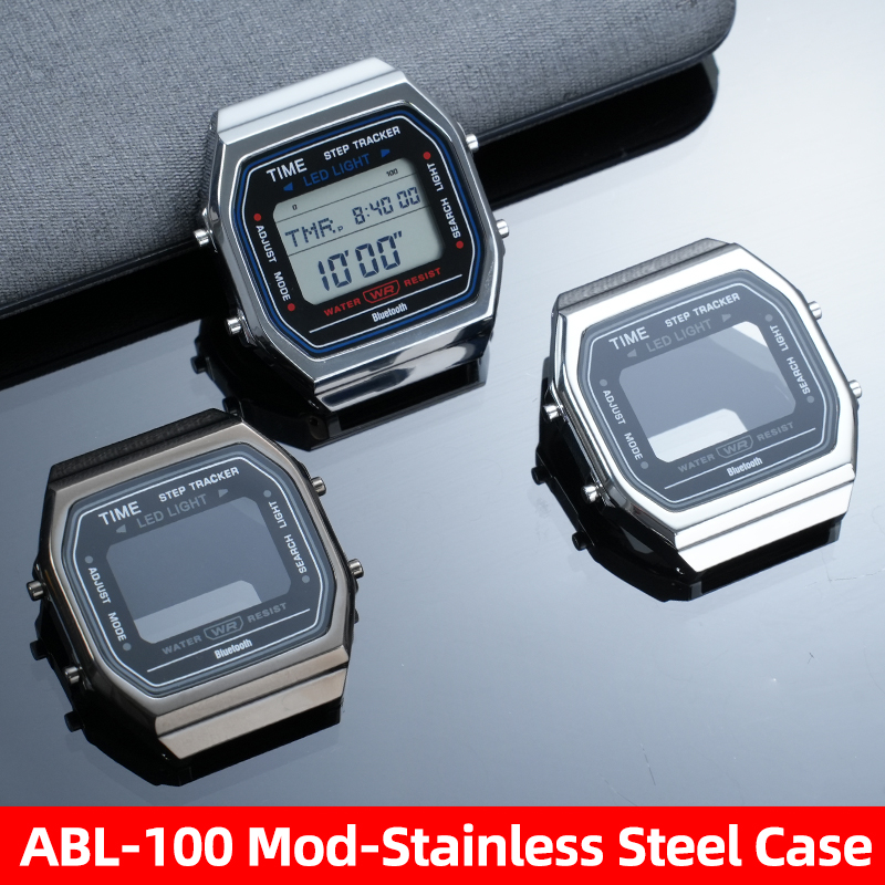 Vintage Digital Watch - ABL-100 Stainless Steel Watch Case Mod