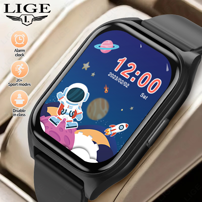Smartwatch Digital Watches For Girls - LIGE Children's Growth Gifts Sports Watch