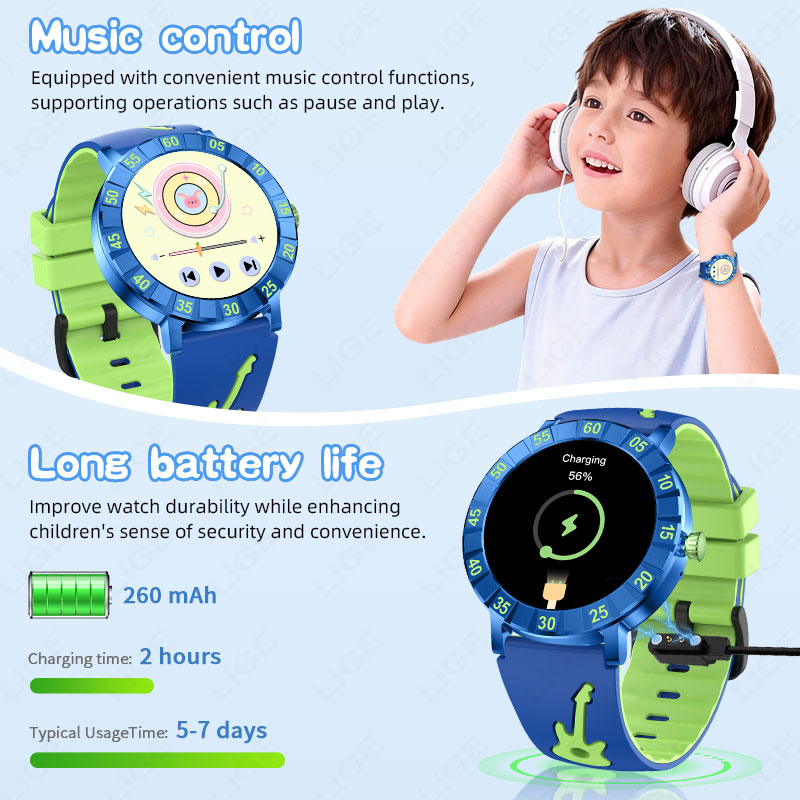 2026 New LIGE Smart Watch kids - đánh giá và giá Smartwatch Watches For Kid Boy