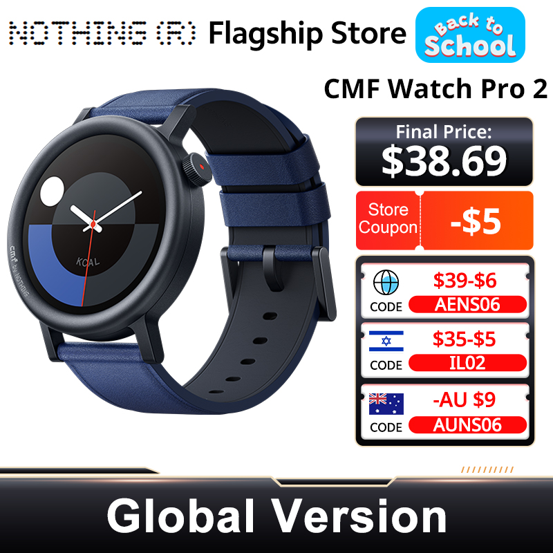 CMF by Nothing Watch Pro 2 Glo - đánh giá và giá Timex Watches Smartwatch
