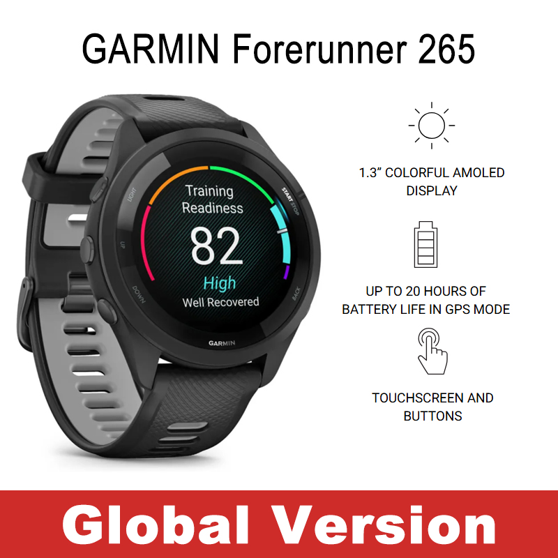 Garmin Forerunner 265 Running  - đánh giá và giá Timex Watches Smartwatch