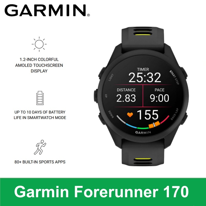 Garmin Forerunner 170 Smartwat - đánh giá và giá Timex Watches Smartwatch