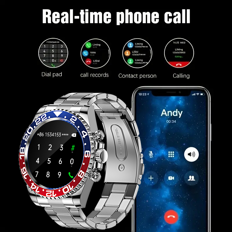 Aiweile AW12 Pro Men Smart Wat - đánh giá và giá Smartwatch Iphone Watch For Men