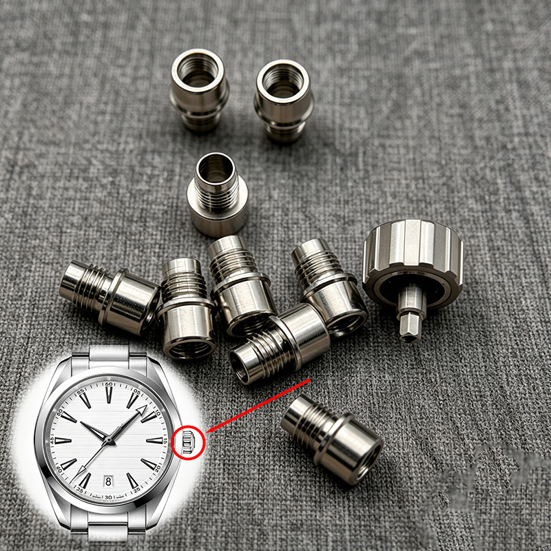 Screw Down Watch Crown Dia 6.5 - đánh giá và giá Watch Crown Pusher