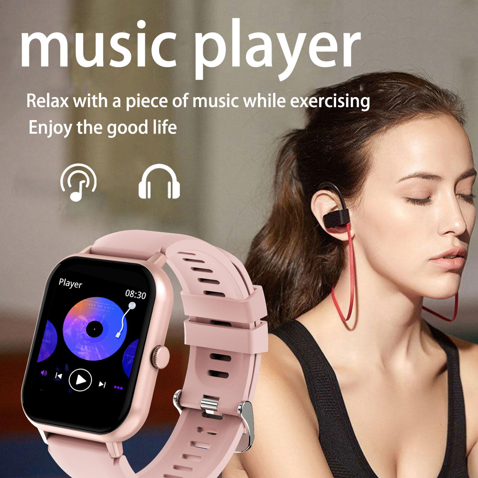 1.44inch Smart watch, wireless - đánh giá và giá Smartwatch Iphone Watch For Men
