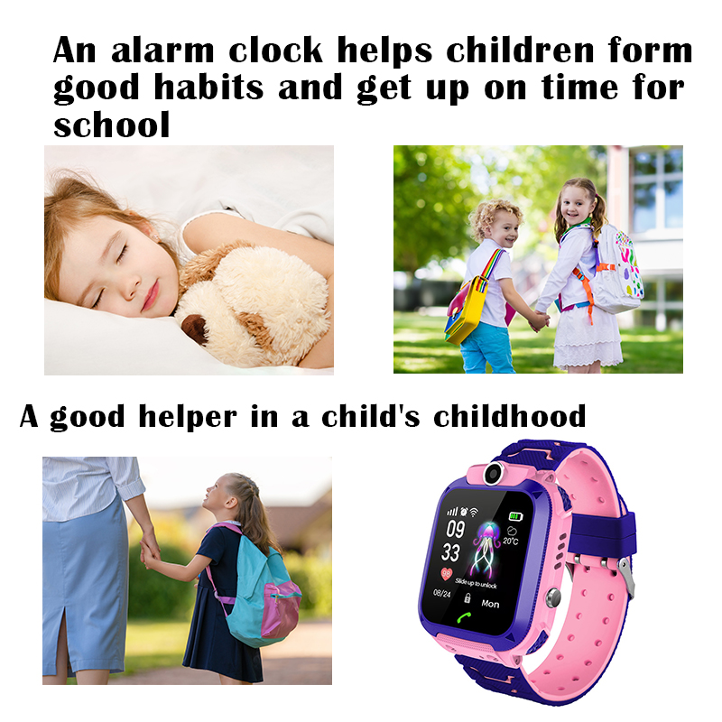Q12B Kids Smart Watch with SOS - đánh giá và giá Smartwatch Watches For Kid Boy