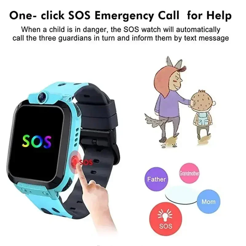 Lenovo Waterproof Smart Watch  - đánh giá và giá Smartwatch Watches For Kid Boy