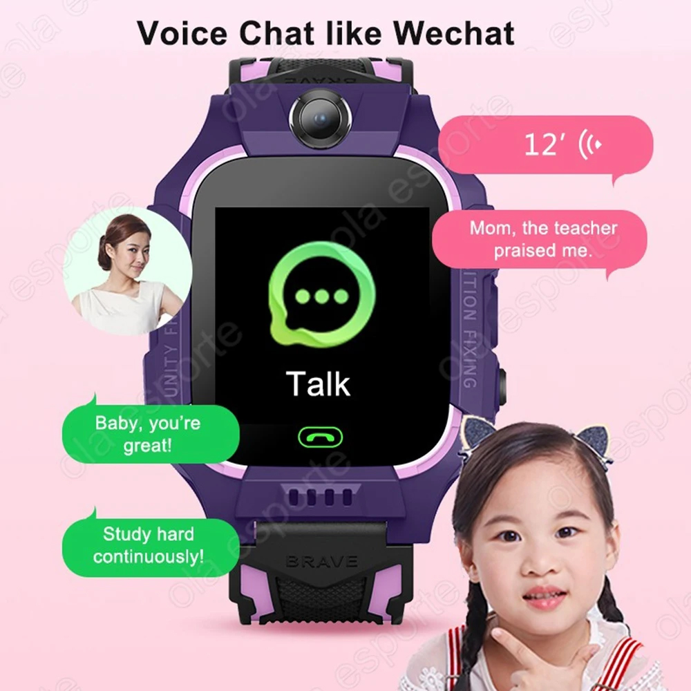 Kids Smart Watch SIM Card GPS  - đánh giá và giá Smartwatch Watches For Kid Boy