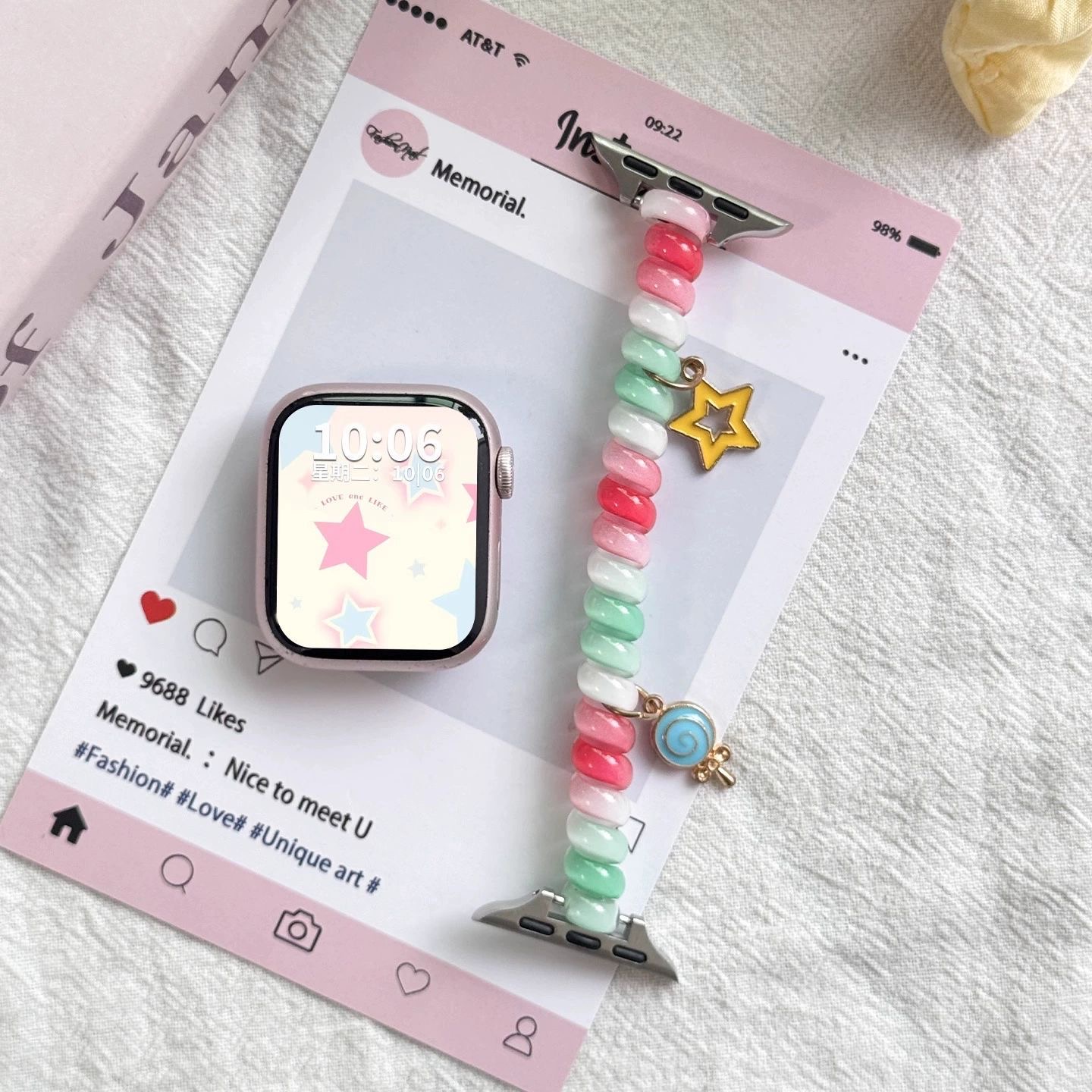 Strap for Apple Watch Bands Ul - đánh giá và giá Smartwatch Iphone Watches For Women