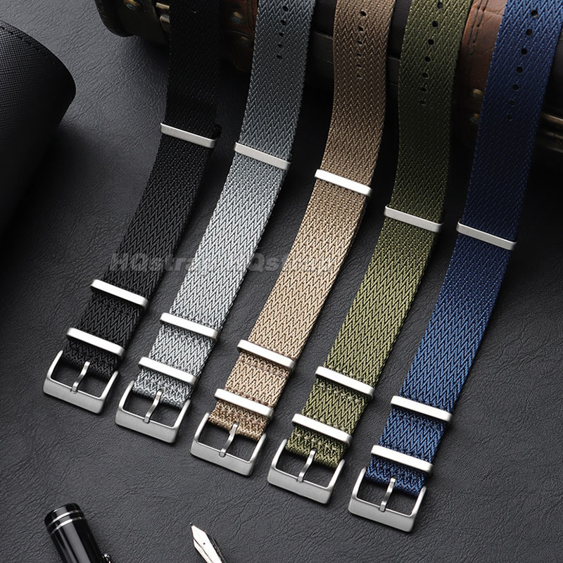 Canvas Nylon Watch Band 18mm 2 - đánh giá và giá Omega Watches Smartwatch