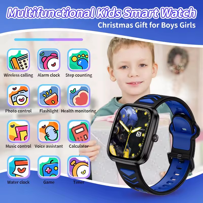 Children Boys Girls Present Sm - đánh giá và giá Smartwatch Watches For Kid Boy