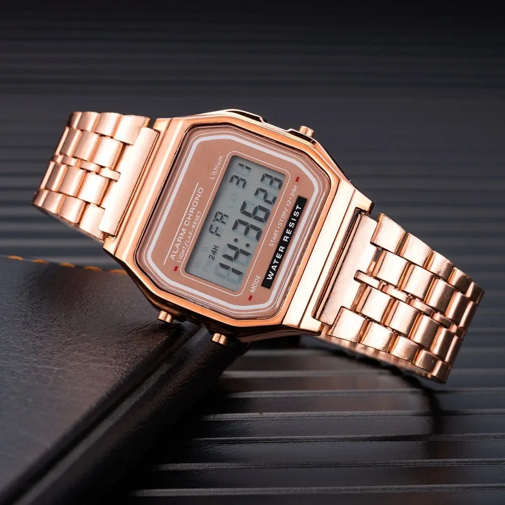 Fashion Digital Men's Watches  - đánh giá và giá Vintage Digital Watch