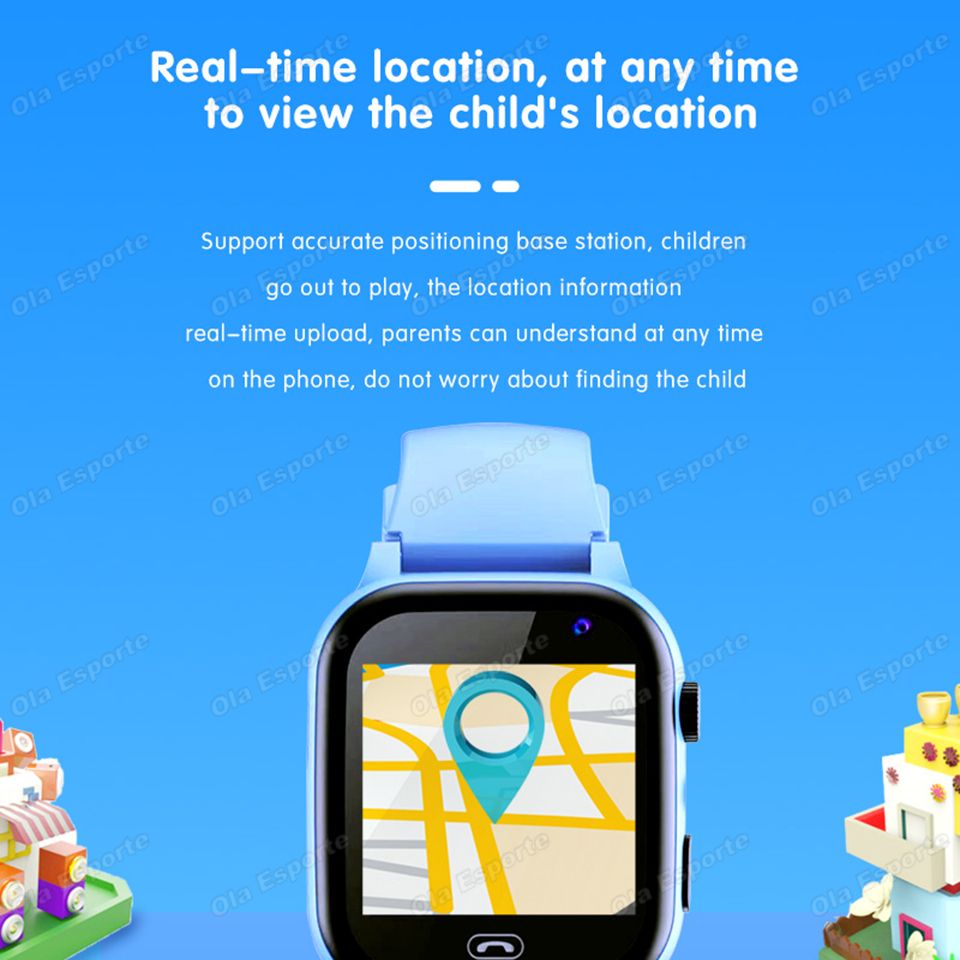 2027 Kids 5G Smart Watch GPS S - đánh giá và giá Smartwatch Watches For Kid Boy With Alarm