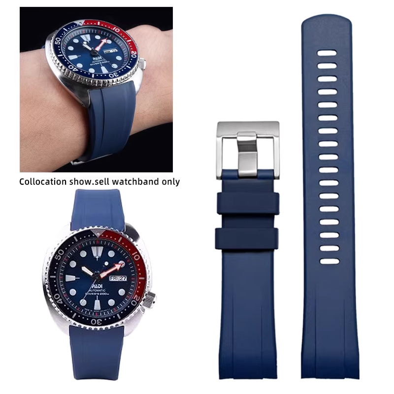 FKM Watch band For Seiko PROSP - đánh giá và giá Seiko Watch Prospex