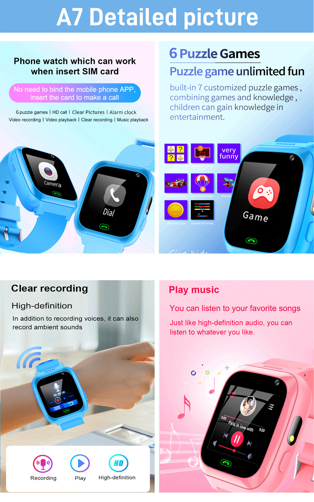 2G 4G Kids Smart Watch Phone G - đánh giá và giá Smartwatch Watches For Kid Boy